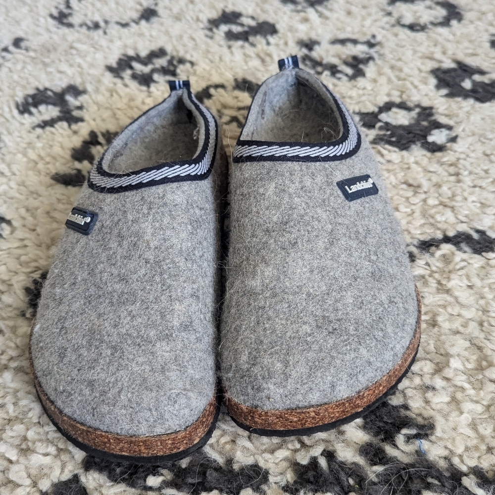 Grey LandChief slippers 9
